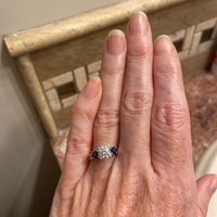 Sapphires as wedding rings! - 1