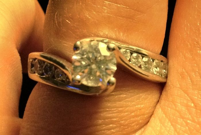 We haven't seen any BLING in a while!  Show off your rings!
