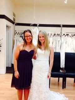 I want to show you my dress!