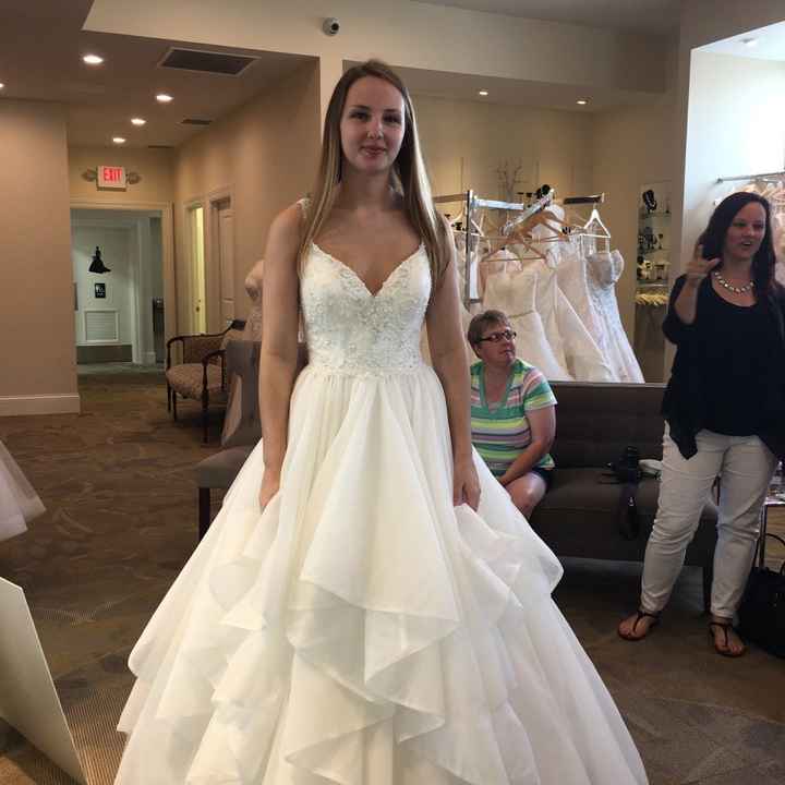 Let me see what you're wearing on your wedding day