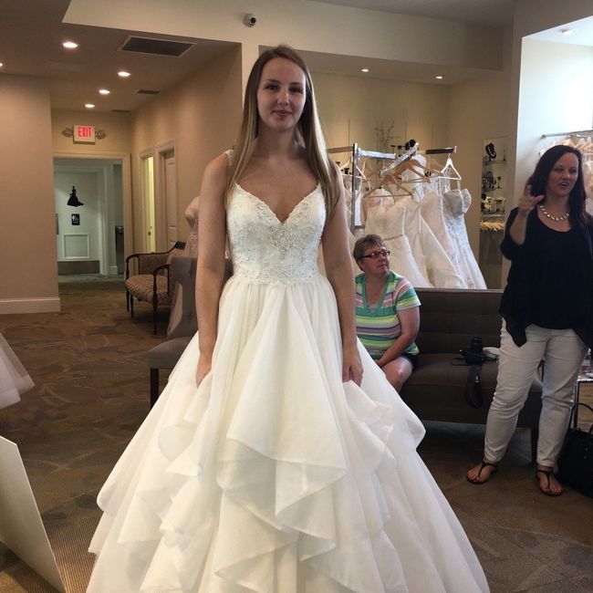 Let me see what you're wearing on your wedding day