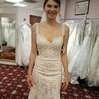Who else loves lace?  Show off your lace dresses and/or veils! - 1