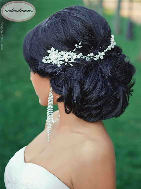 African - American Brides with Natural Hair