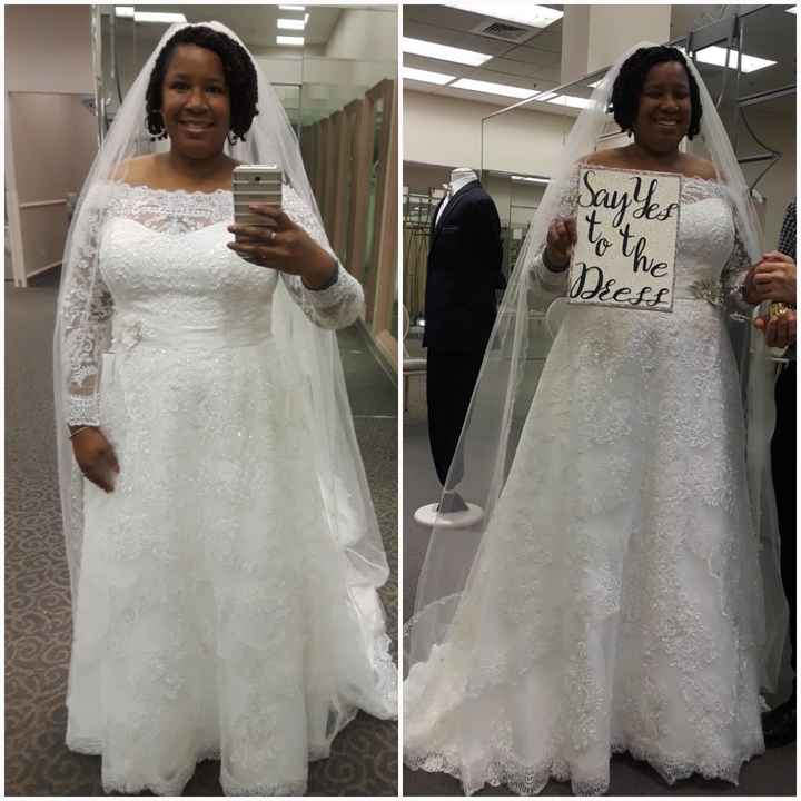 YAY!! Today I said Yes to the Dress!