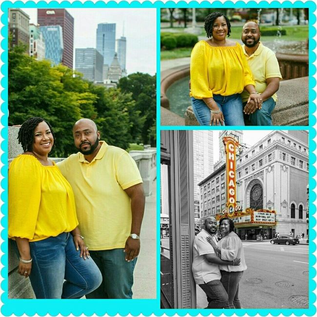 What season did you take engagement pics?