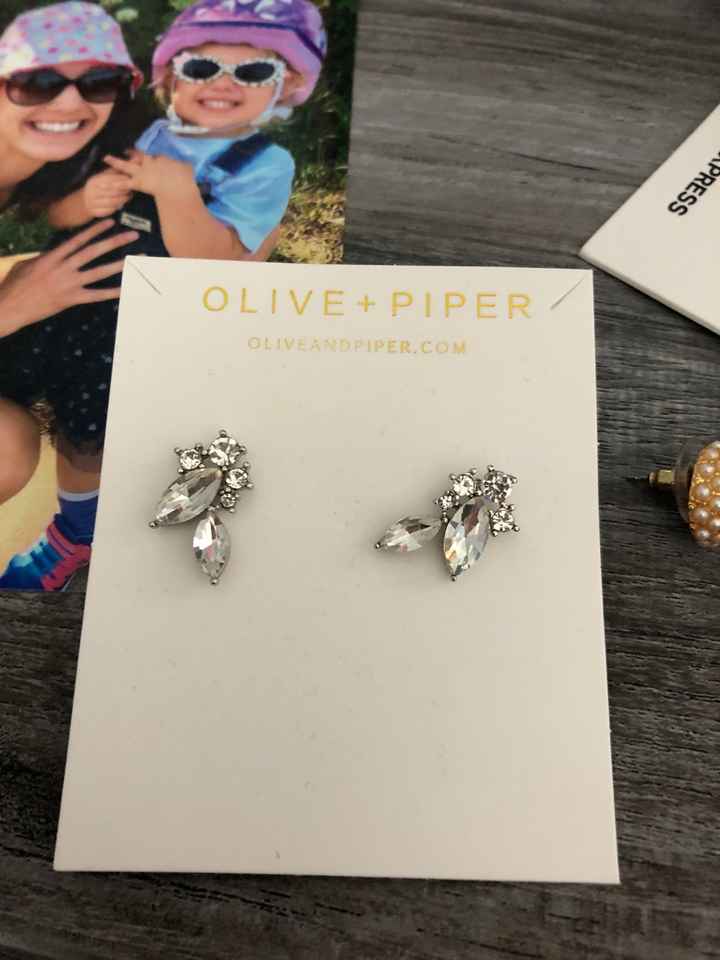 Bridal jewelry and shoe (small or no heel)  suggestions please!! - 1