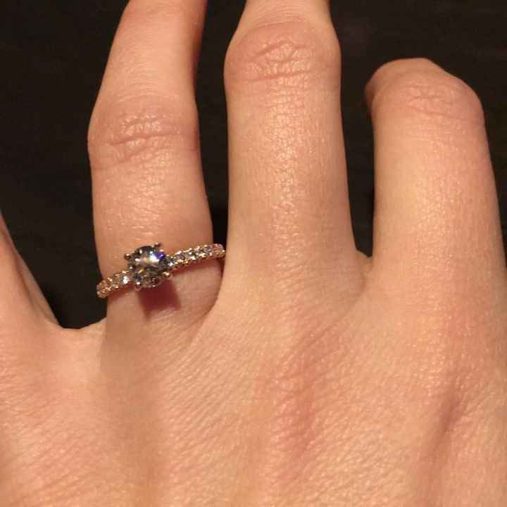 New engagement ring- show me your rings! - 1