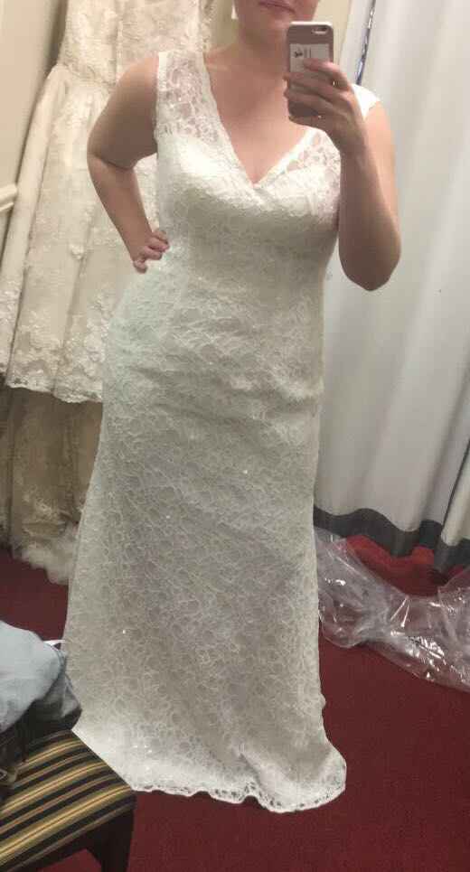 Picked up my dress tonight! - 1
