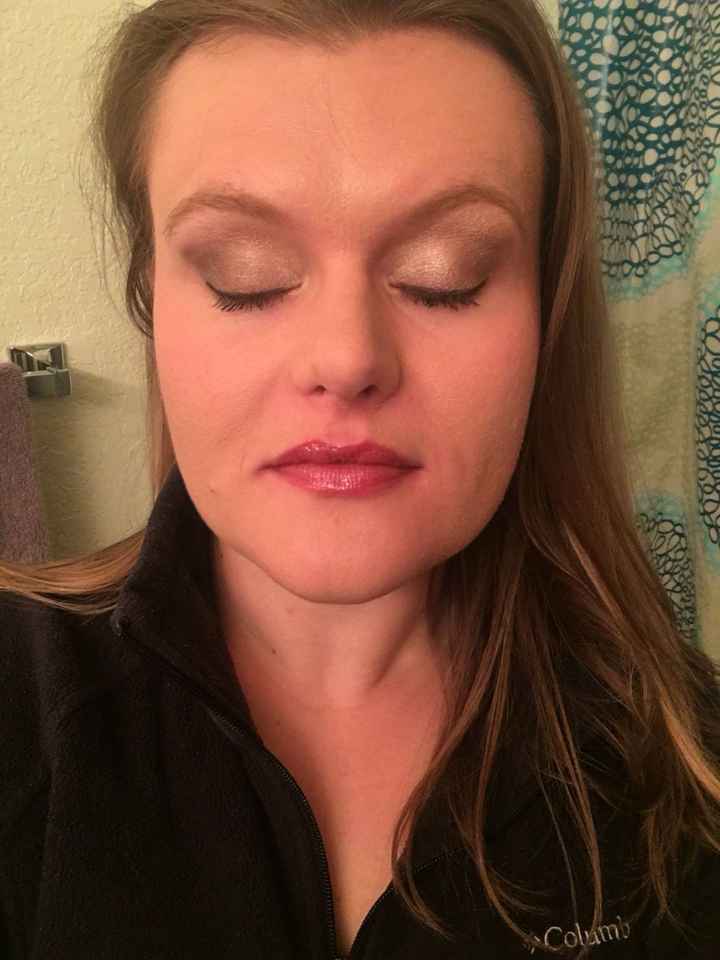 Makeup trial #2. Much better! - 2