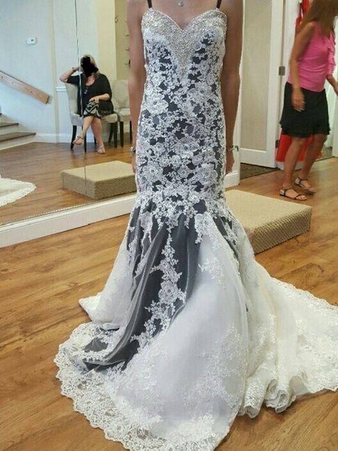 Dying the dress