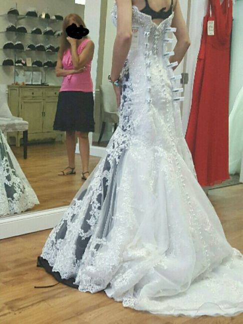 Dying the dress