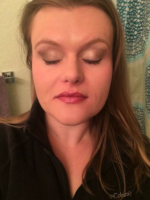 Makeup trial #2. Much better! - 2
