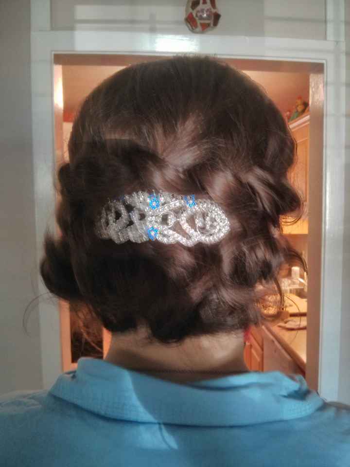 Wedding Day Hair..How Will Yours Be?/How Was Your Hair?