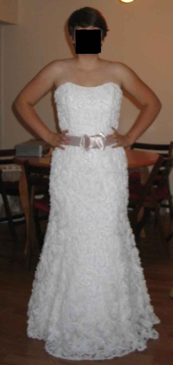 I need help finding a belt to go with my wedding dress!!