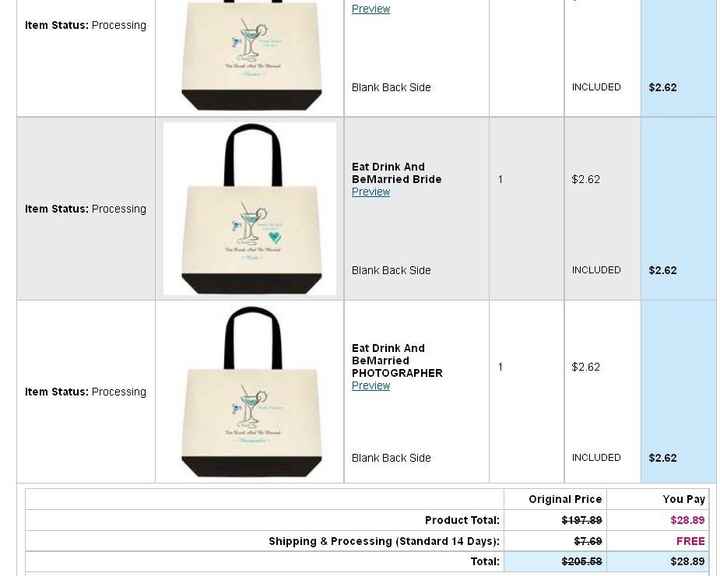 SO HAPPY..just placed my order @ VP..and guess how much it was?