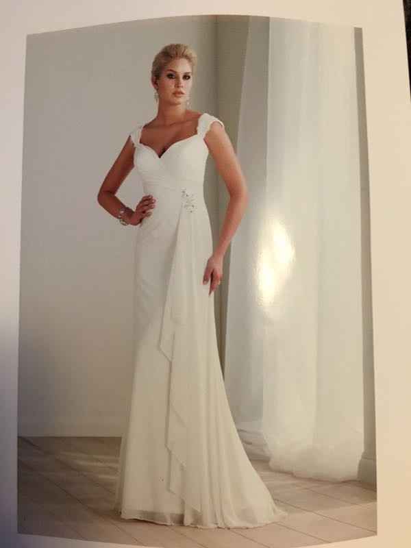 Any plus size brides think they rock their dress better than the model?