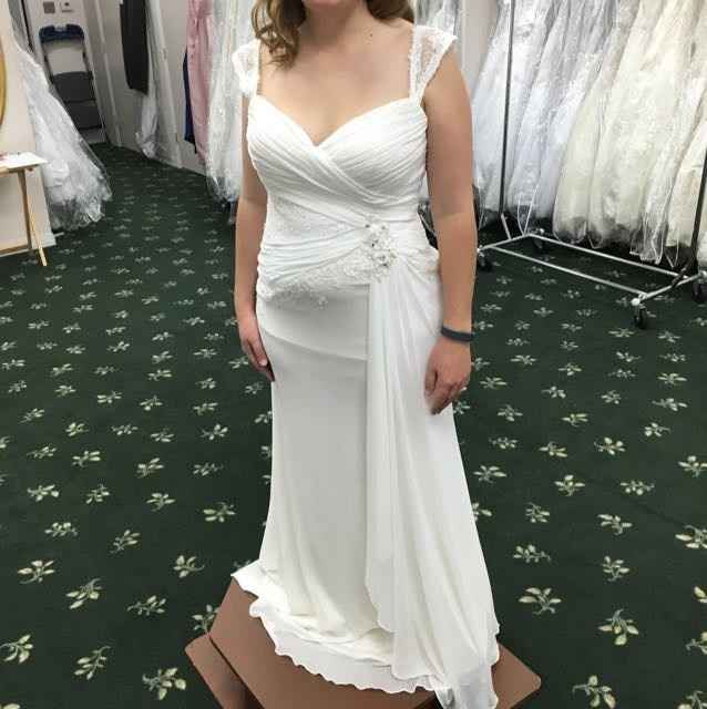 Any plus size brides think they rock their dress better than the model?
