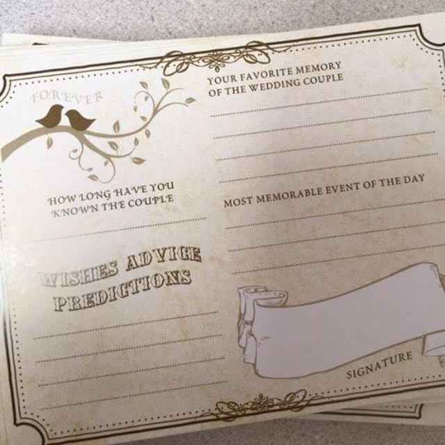 Show me your non traditional guest book! Or your inspiration!