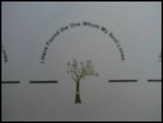 So I finally ordered my invitations and got them today, so exciting! YAY for Groupon and Vistaprint 
