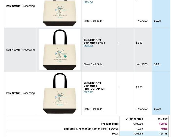 SO HAPPY..just placed my order @ VP..and guess how much it was?