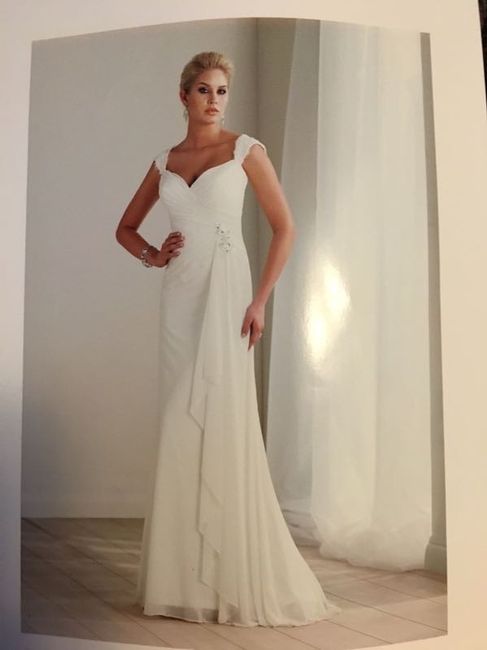 Any plus size brides think they rock their dress better than the model?