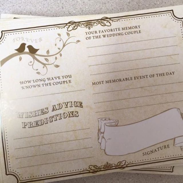 Show me your non traditional guest book! Or your inspiration!