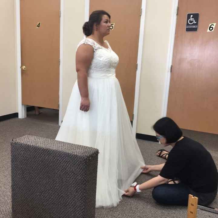 Plus size bride