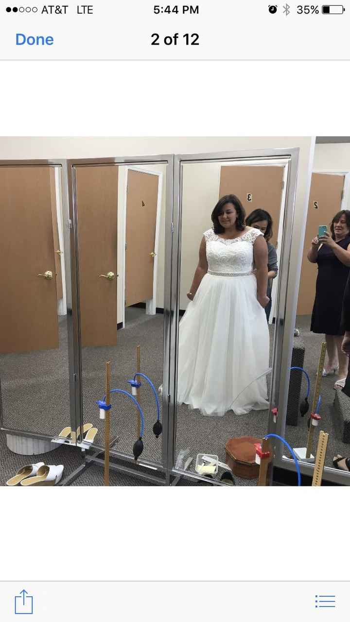 How long is your dress supposed to be?