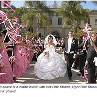 leaving reception - what to throw etc.