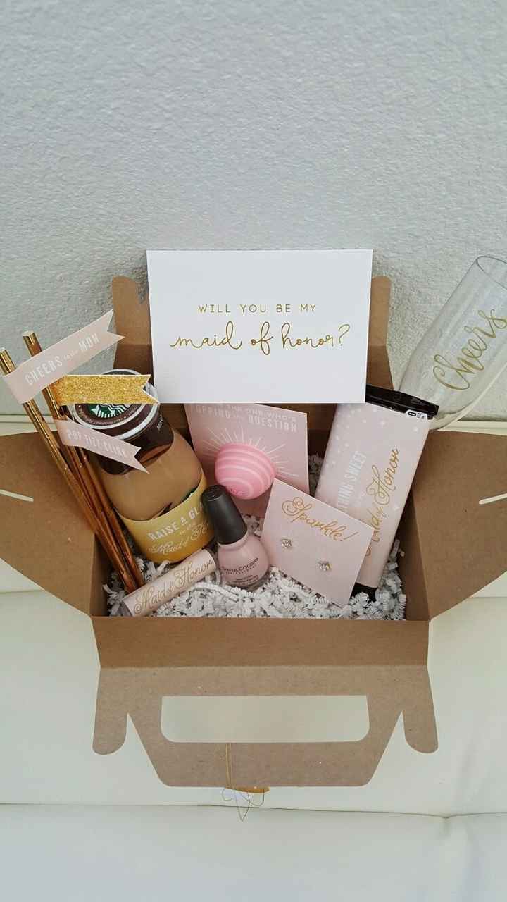 Bridesmaid Proposals - Boxes and Ideas