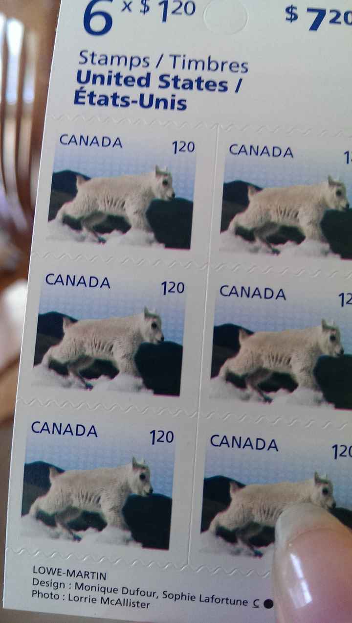 nothing says elegance like a goat stamp...