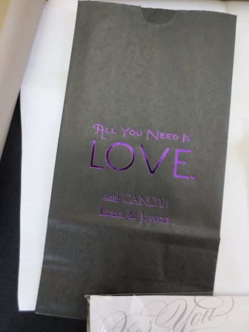 Unnecessary but cute wedding supplies, i love getting mail!