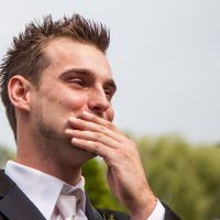 Groom's reactions to seeing their Bride walk down the aisle!