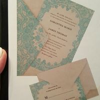 Invitations from Hobby Lobby