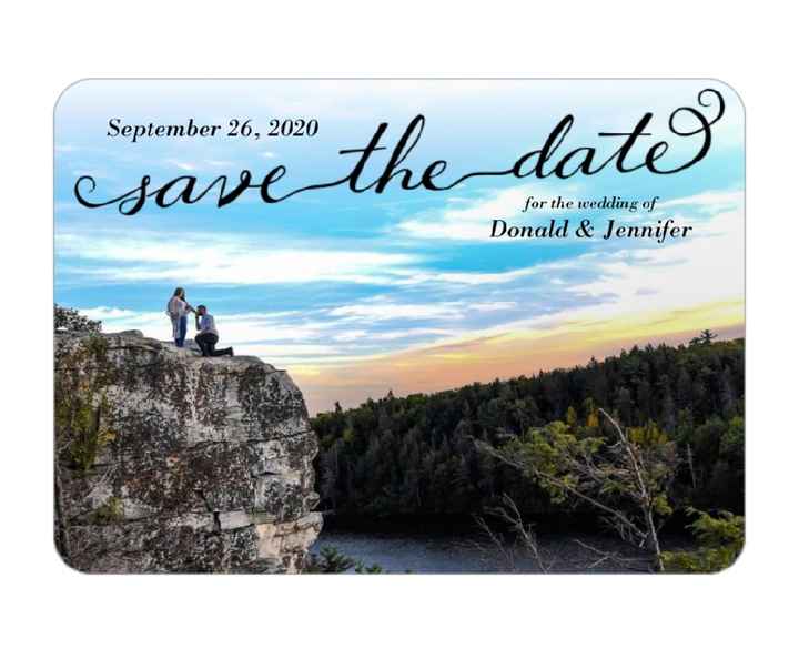 Our Save the Dates are in! - 1
