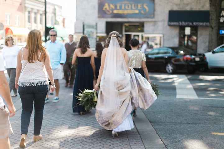 Stacy's Pro-BAM! (the one with a floral dress)