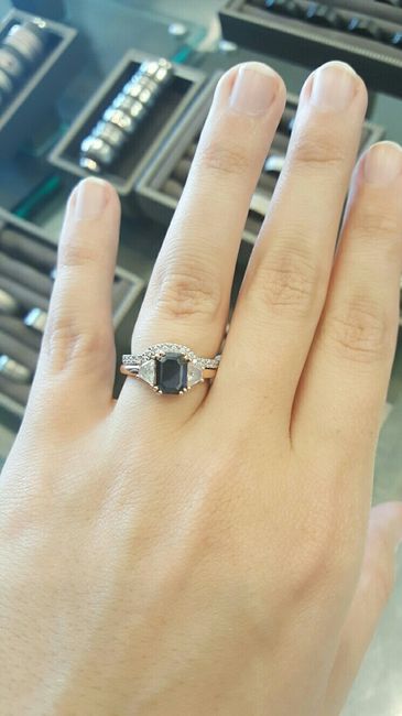 Rings with alt. Gemstone color and/or engravings?