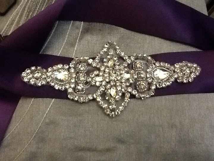 Wedding sash(pic)