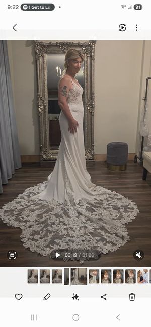Jasmine's dress