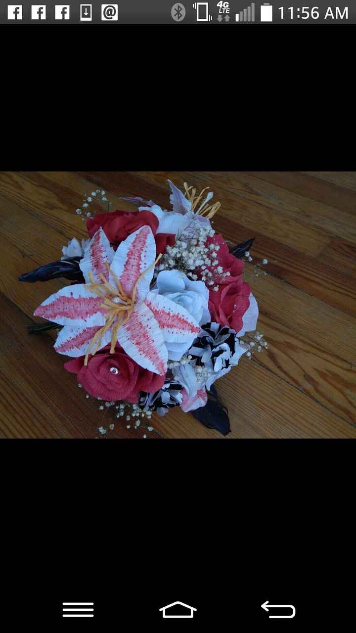 Wedding bouquet sneak peak