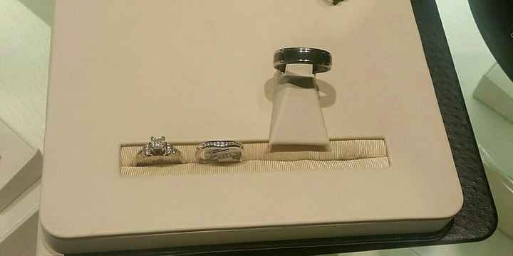 We got our wedding bands!