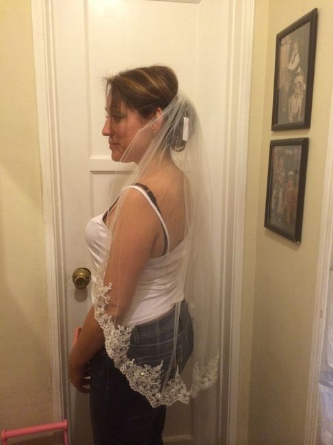 Show off your veils and accessories