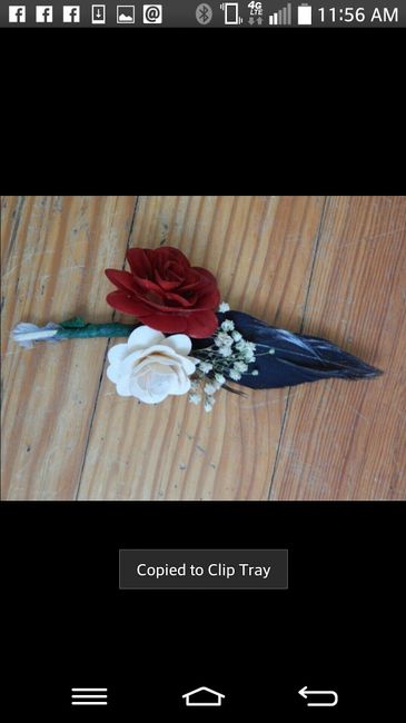 Wedding bouquet sneak peak