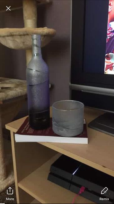 Wine Bottle Table Numbers and Vases - 2
