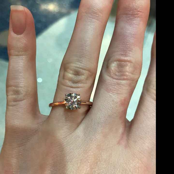 Am i the only one obsessed over my ring ? - 1