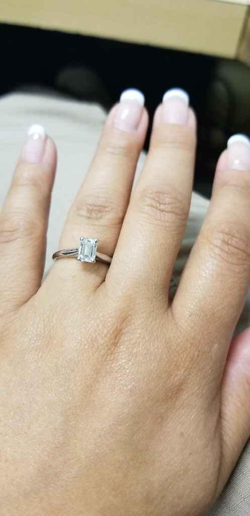 Simple solitaire rings - 1