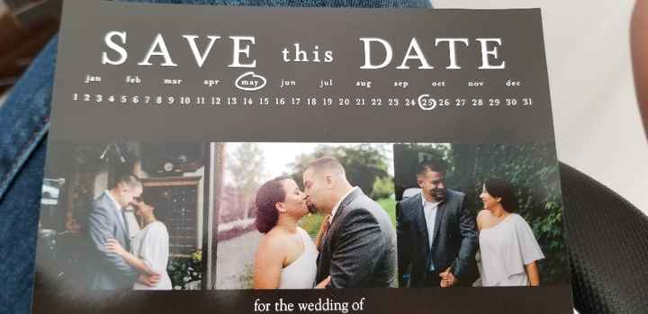 Our Save the Dates - 1