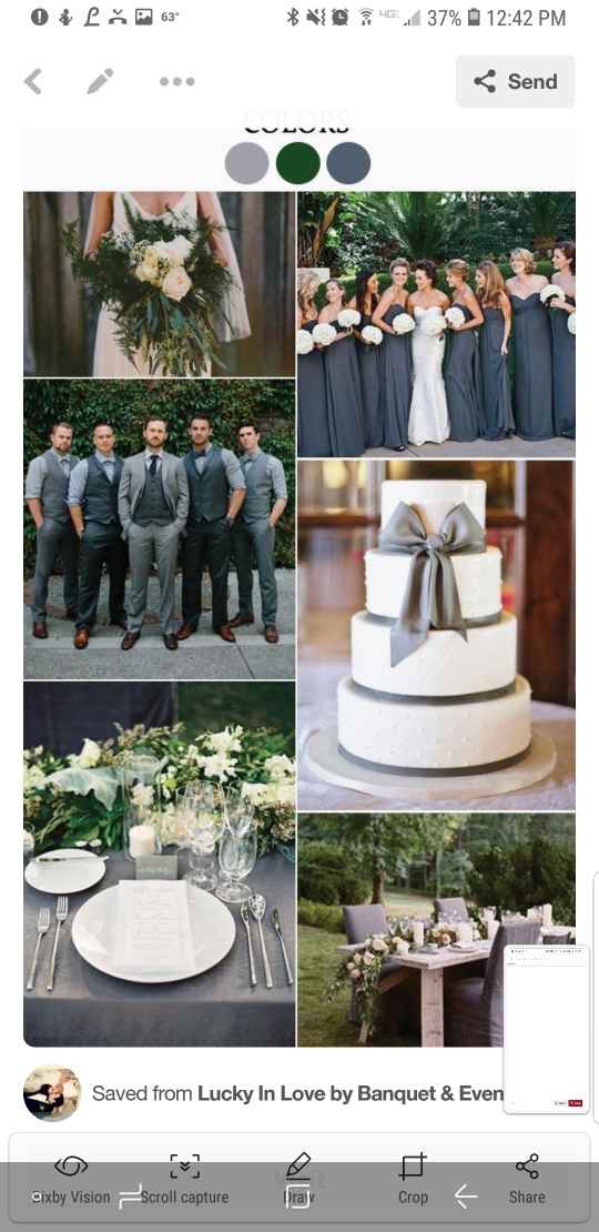 How many tiers in your wedding cake? - 2