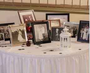 Tribute at wedding to deceased dad?