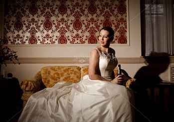 A drink before the ceremony?